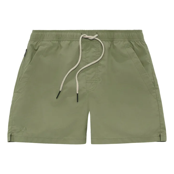 Badeshorts Uni | Grünolive- Produktbild Nr. 0