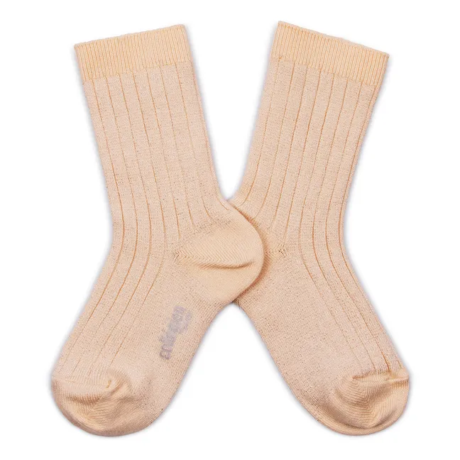 Victoire Socks | Powder pink