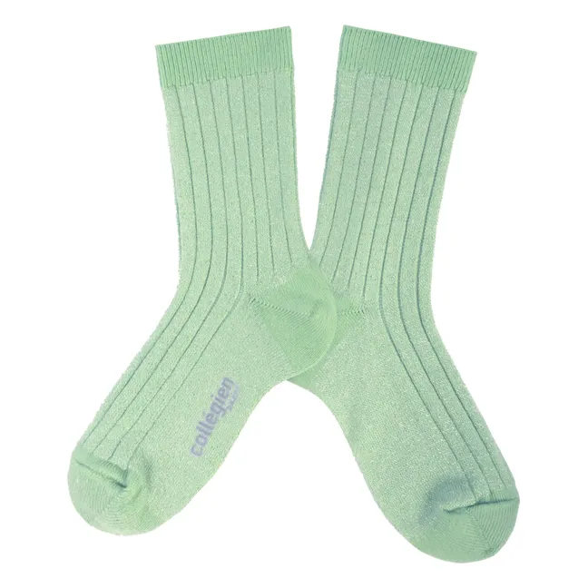 Socken Victoire | Mandelgrün
