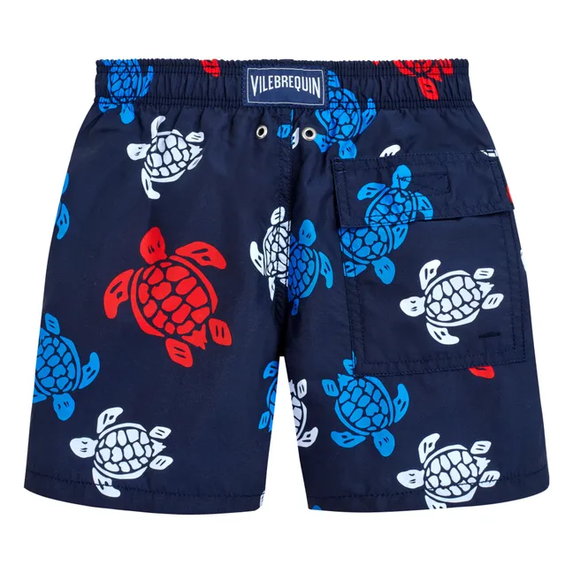 Jim Turtle Swim Shorts | Navy blue