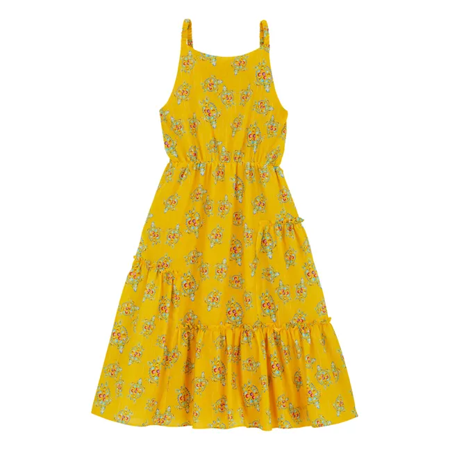 Kleid Giraffe | Gelb