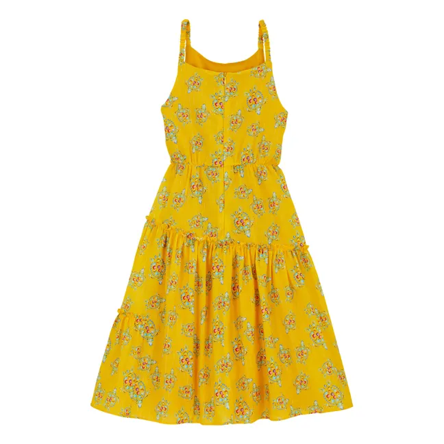 Kleid Giraffe | Gelb