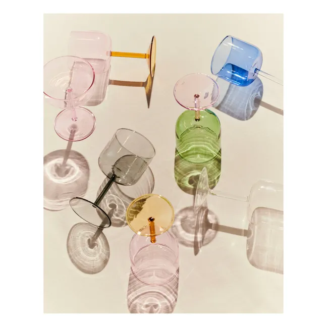 Tint Borosilicate Wine Glasses - Set of 2 | Transparent