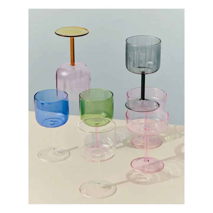 Verres à vin Tint - Set de 2 | Vert- Image produit n°4