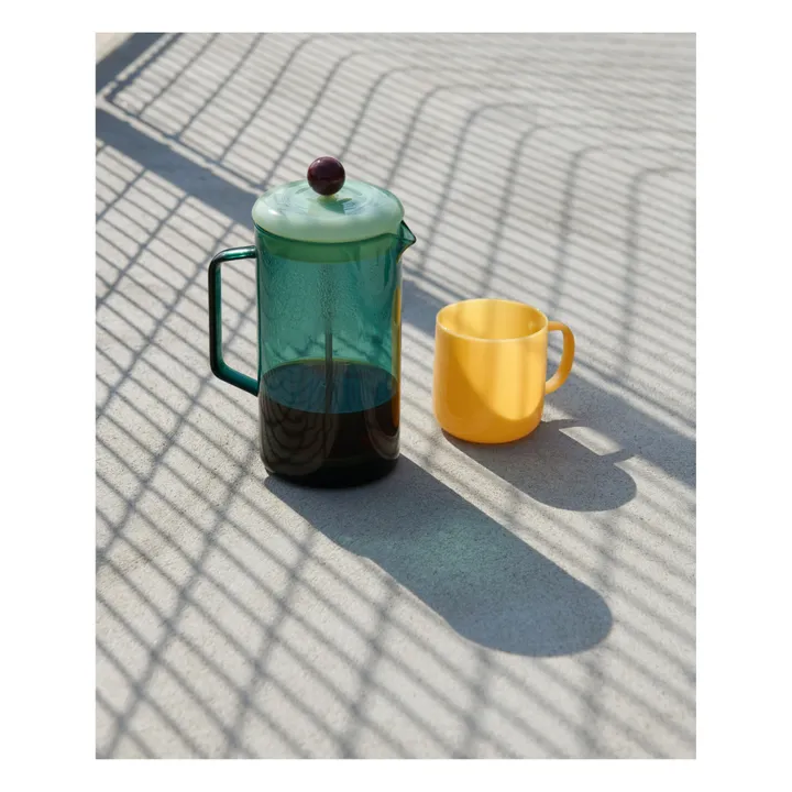 Caffettiera, in vetro | Blu- Immagine del prodotto n°2