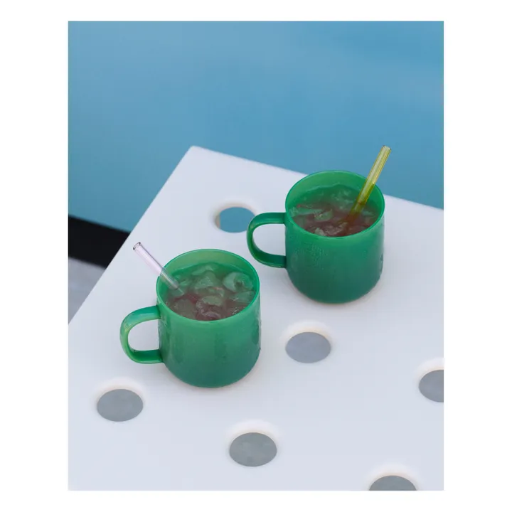 Mug in borosilicato - Set di 2 | Verde- Immagine del prodotto n°2