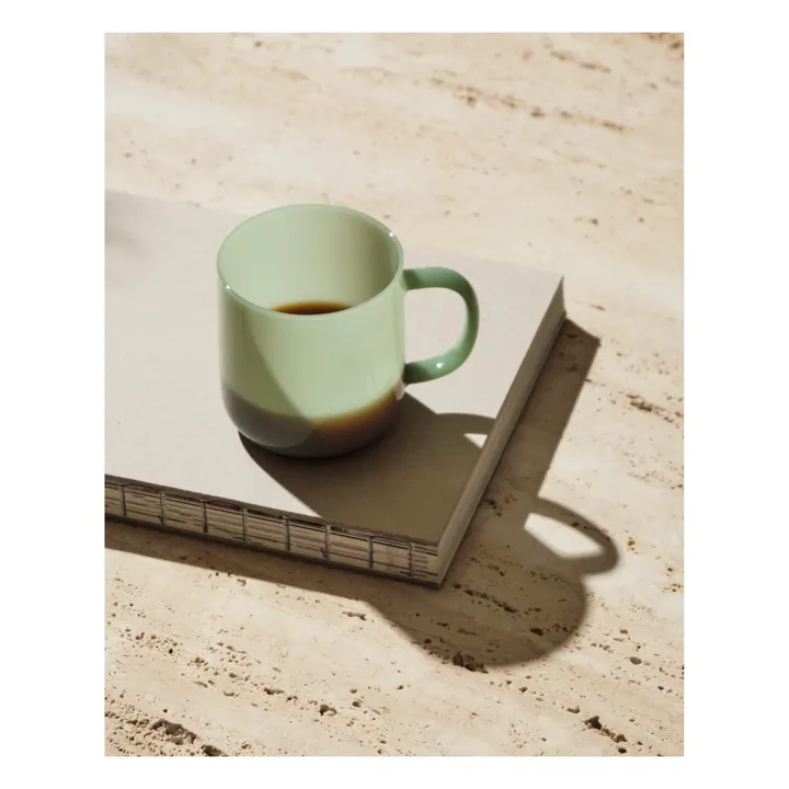 Mug en borosilicate - Set de 2 | Vert pâle- Image produit n°1