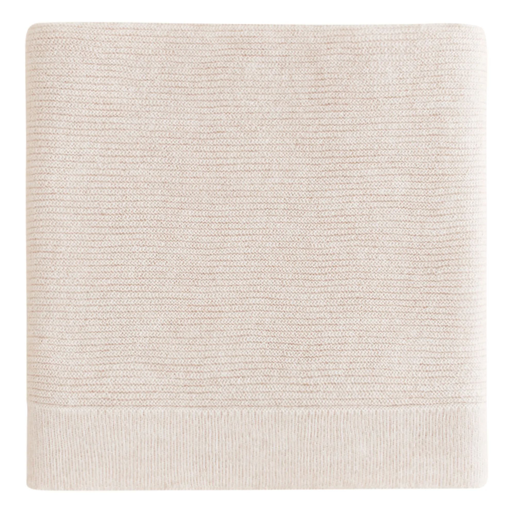 Hvid Cream Gust Merino Wool Blanket