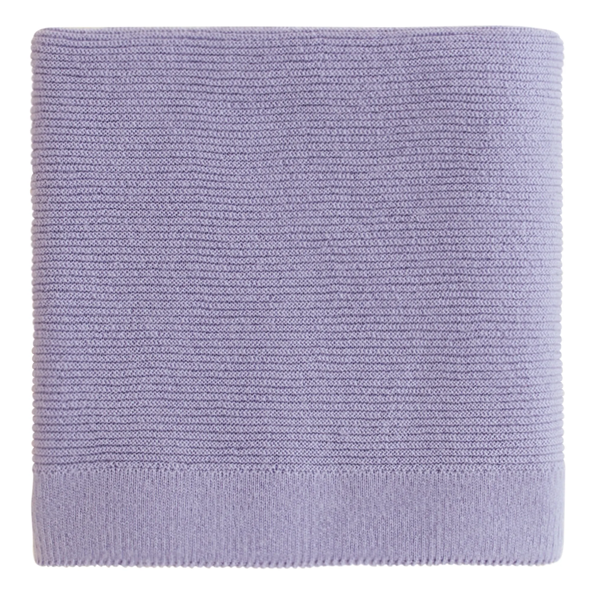 Hvid Lilac Gust Merino Wool Blanket