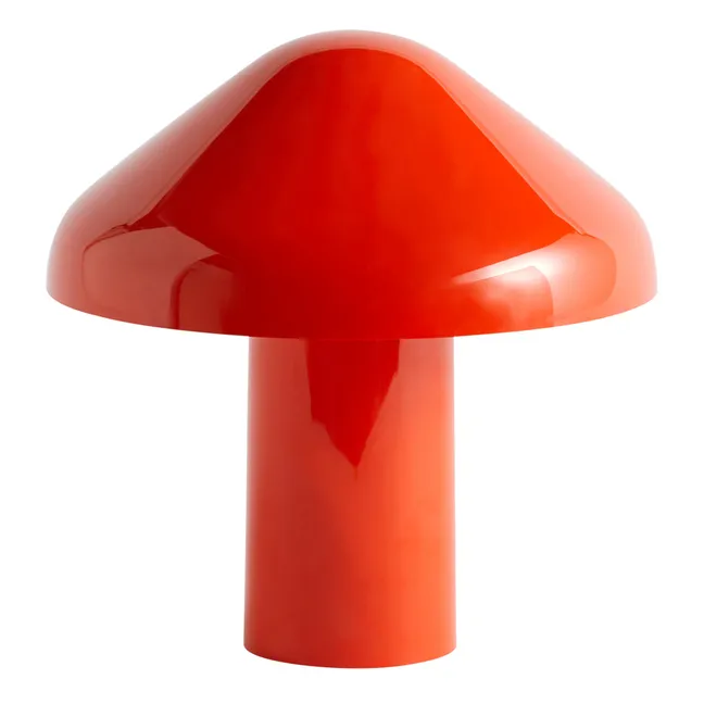 Lámpara de mesa portátil Pao | Rojo