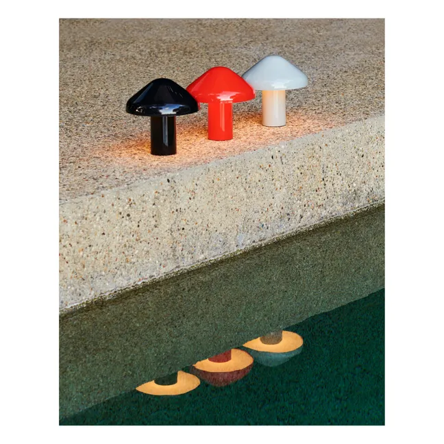 Lámpara de mesa portátil Pao | Rojo