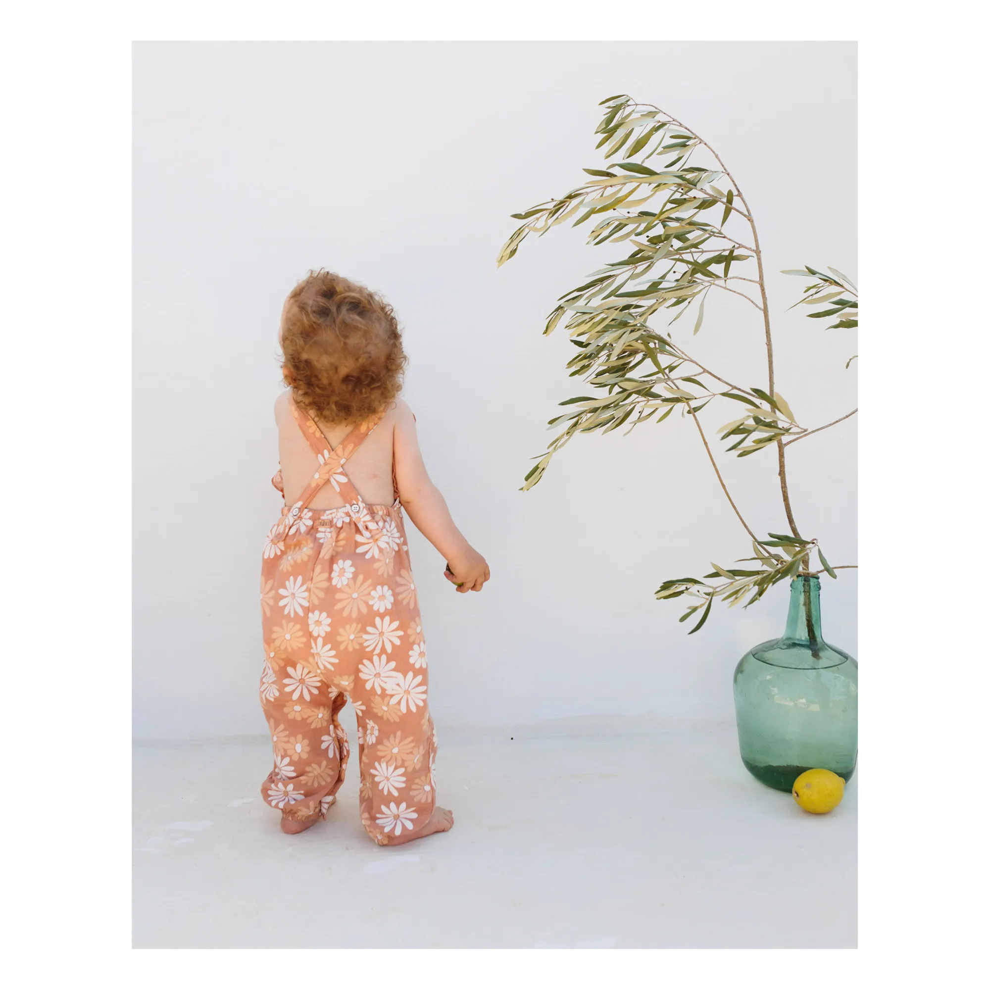 Combinaison Bretelles Daisy | Rose- Image produit n°2