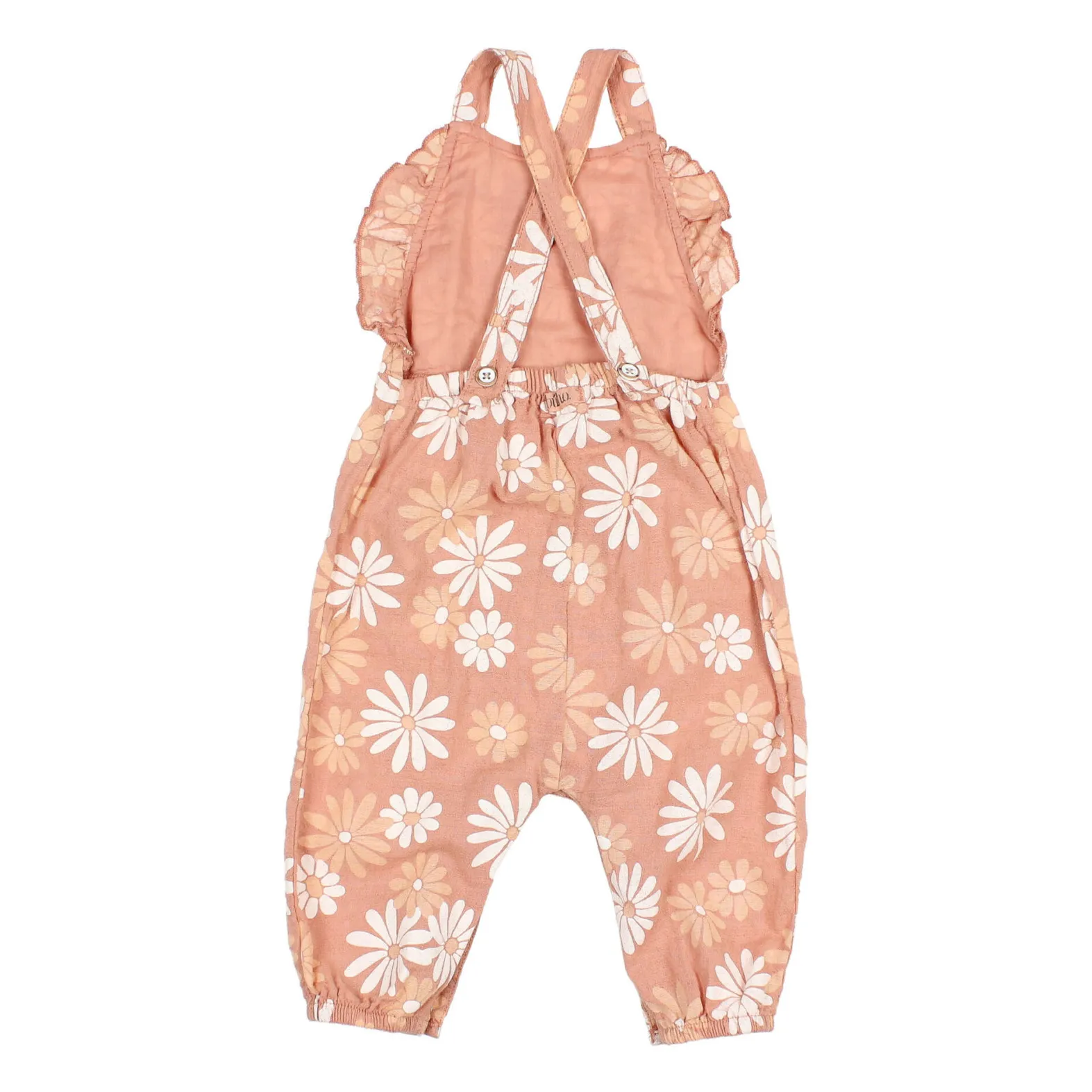 Combinaison Bretelles Daisy | Rose- Image produit n°3