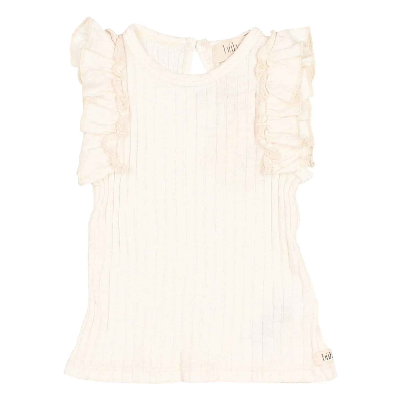 Búho - T-shirt manches courtes - Femme - Blanc - Coton biologique