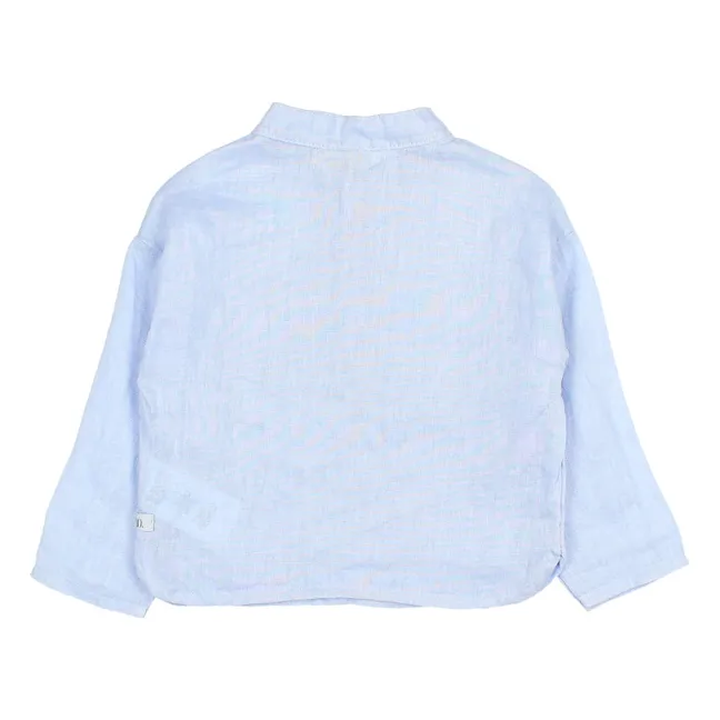 Kurta Pocket Linen | Light blue