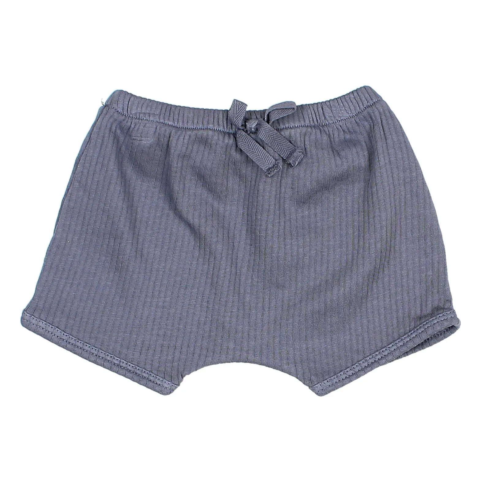 Búho Navy Blue Ribbed Jersey Shorts