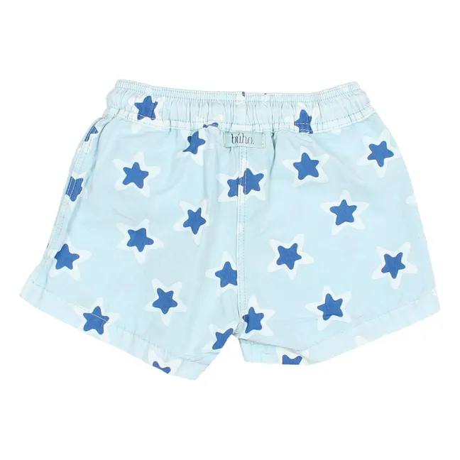 Shorts de baño Baby Stars | Azul Cielo