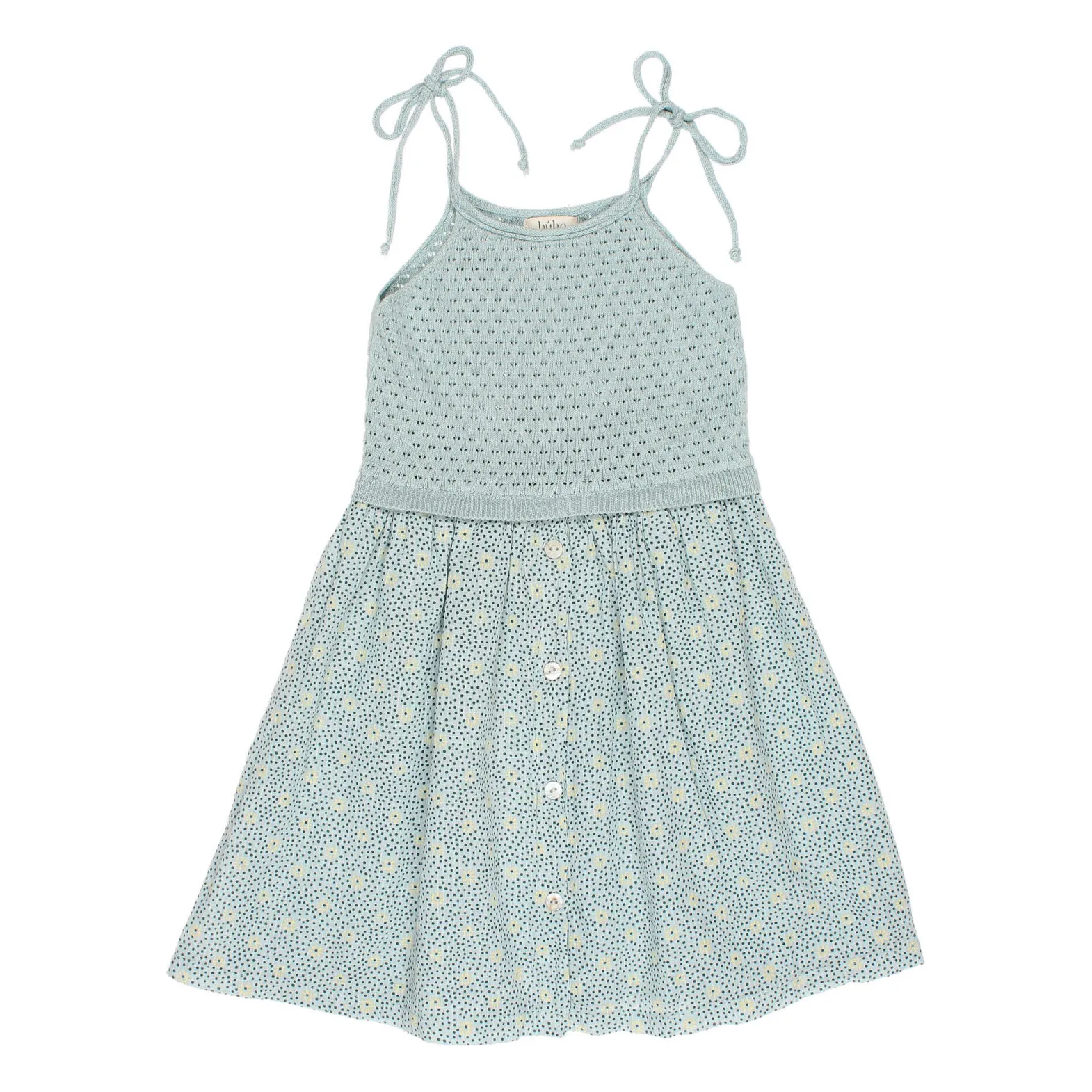 Búho Blue Maille Fleurie Dress