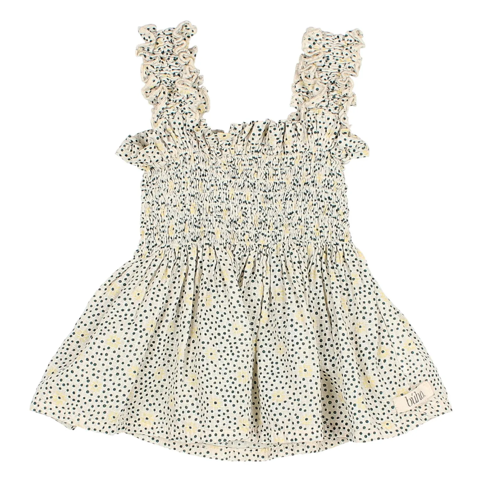 Búho - Blouse sans manches pour fille - Taille 10 ans - Coton Écru