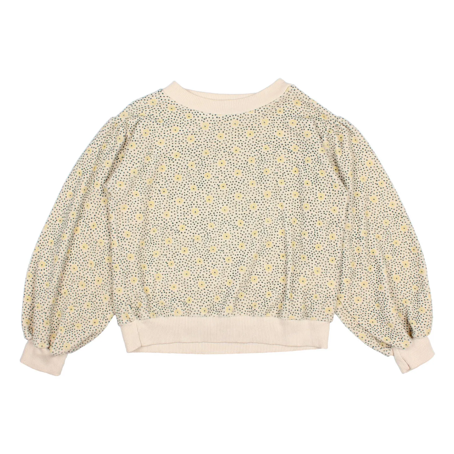 Búho Ecru Towelling Sweatshirt