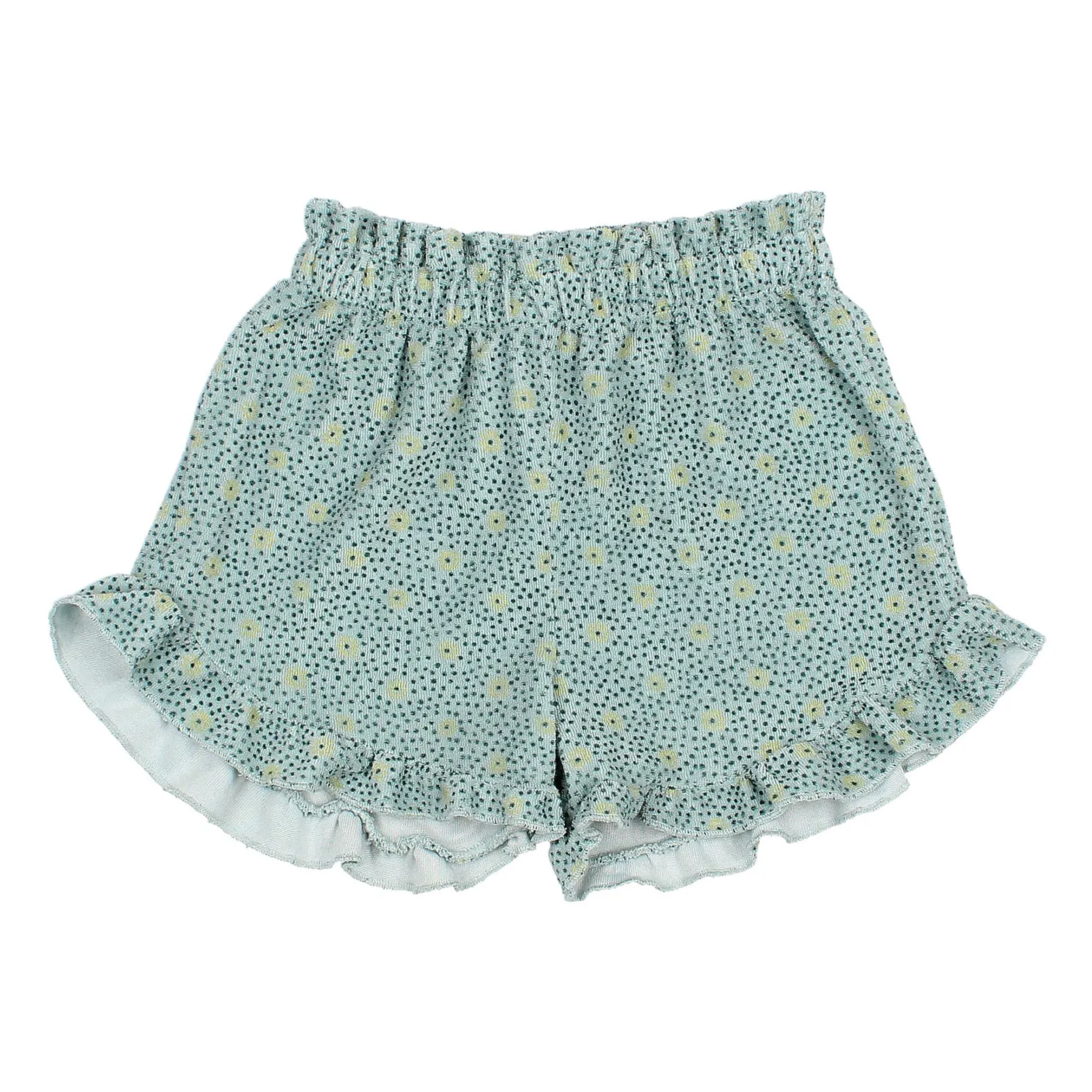 Búho Blue Green Towelling Shorts