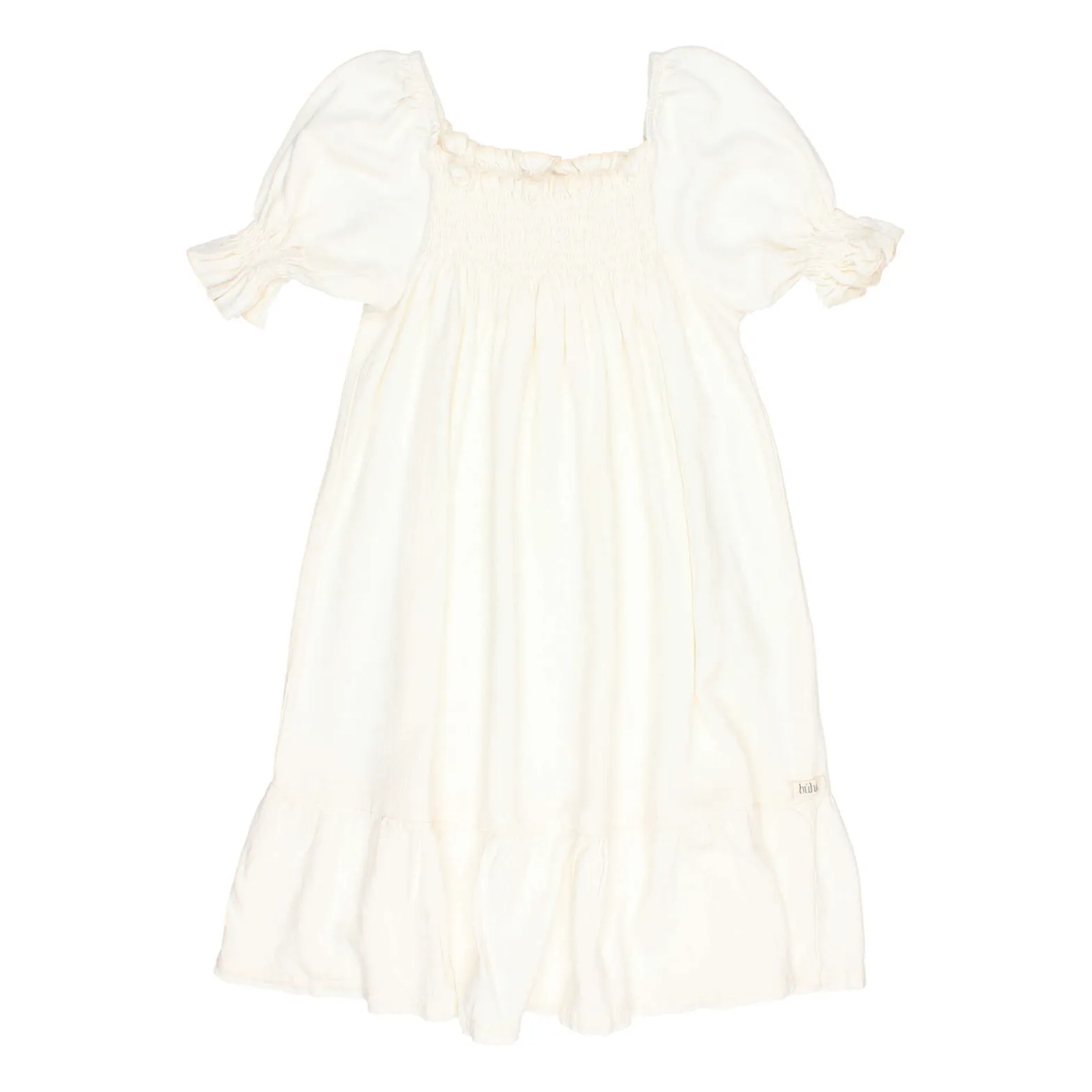 Búho - Robe Femme - Lin - Blanc - 2 ans