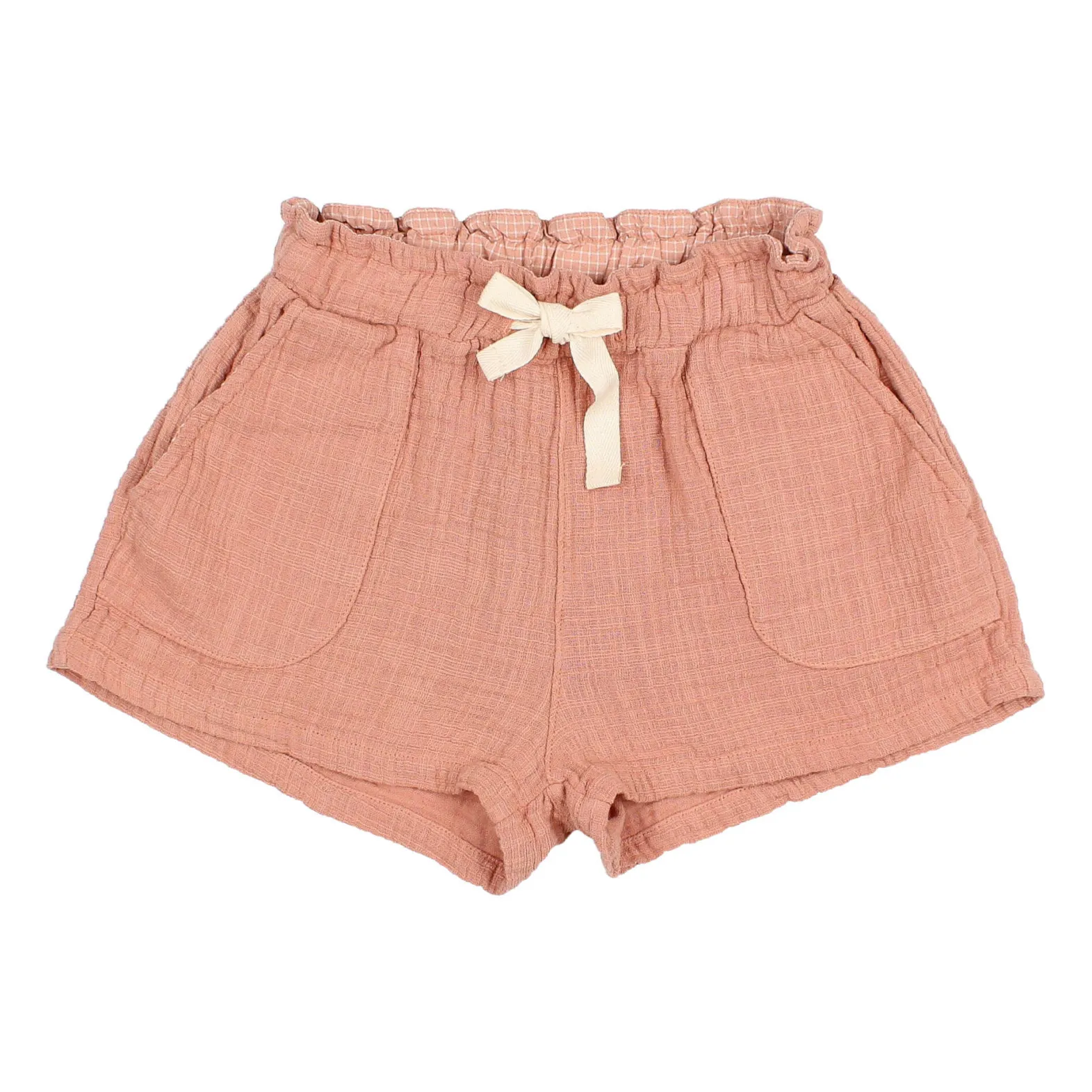 Búho Terracotta Chiffon Shorts