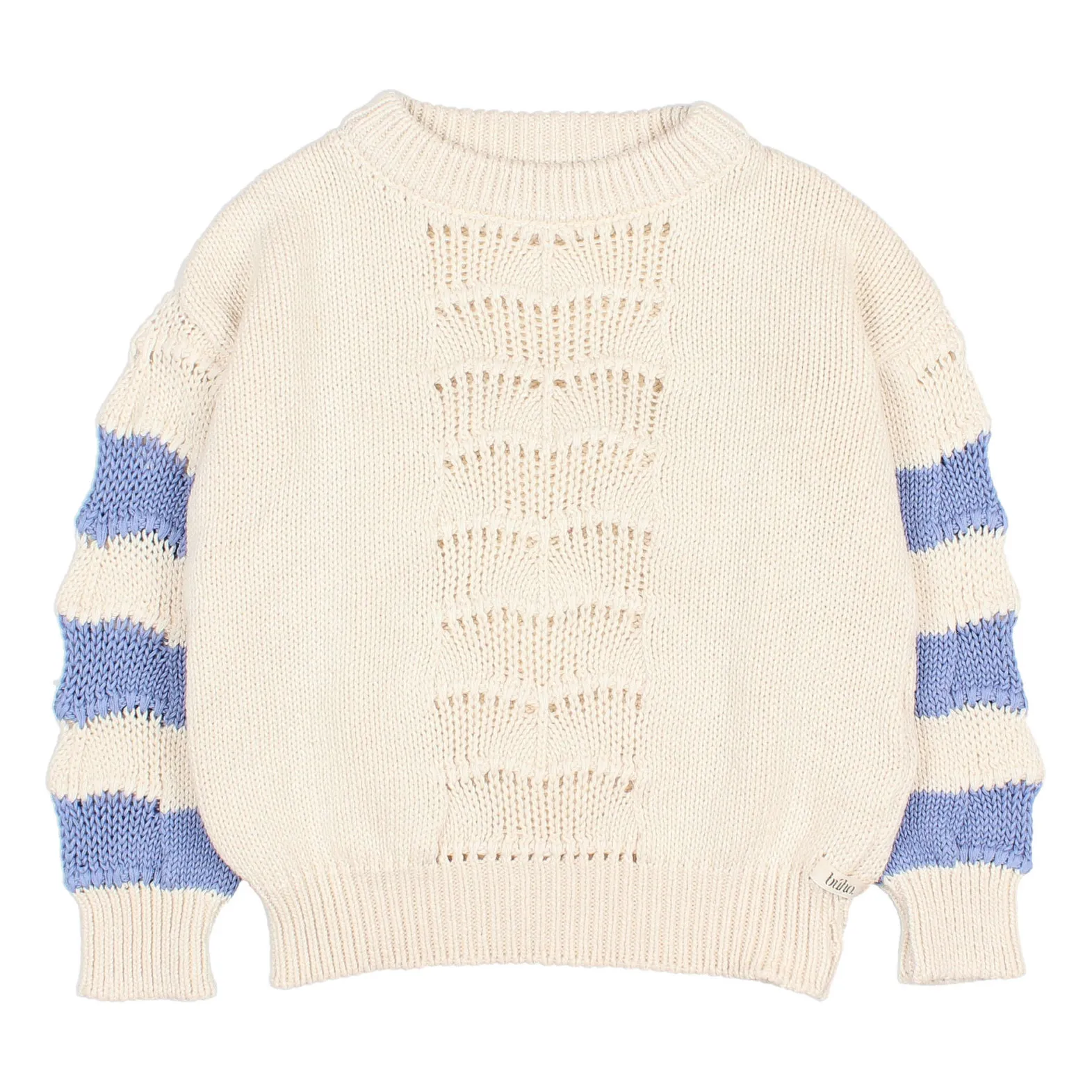 Búho Ecru Fancy Striped Jumper