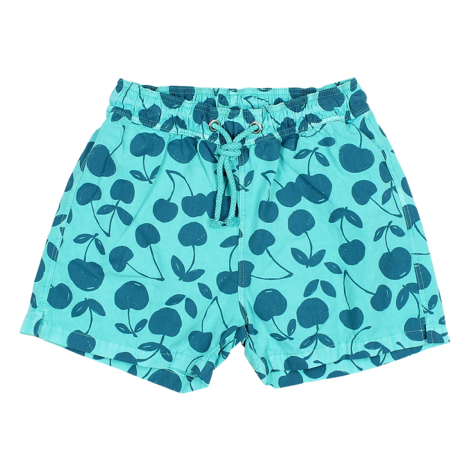 Búho Blue Green Cherry Swim Shorts