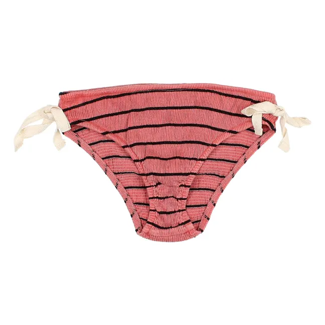 Seersucker Bath Panties | Terracotta