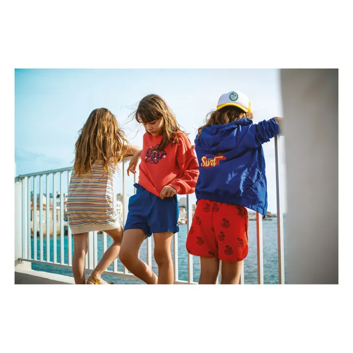 Sweat Branco Cheer | Rouge- Image produit n°1