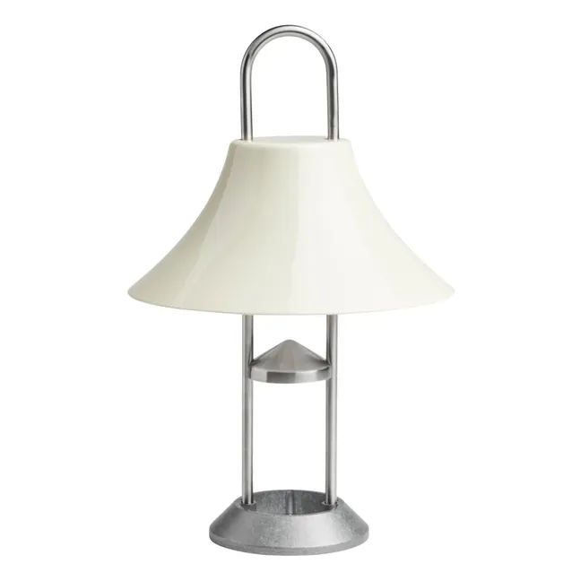 Lámpara de mesa portátil Mousqueton - Inga Sempé  | White