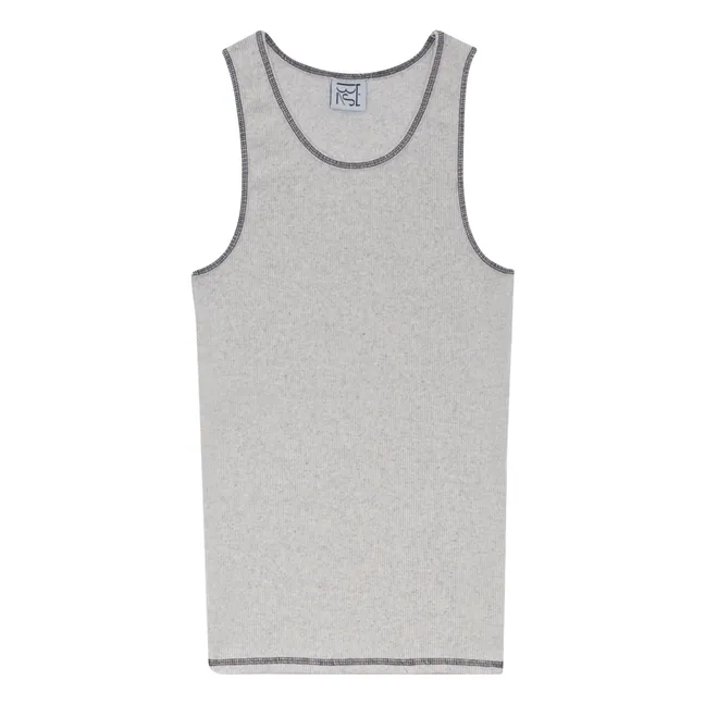 Tanktop Garble Bio-Baumwolle | Beige