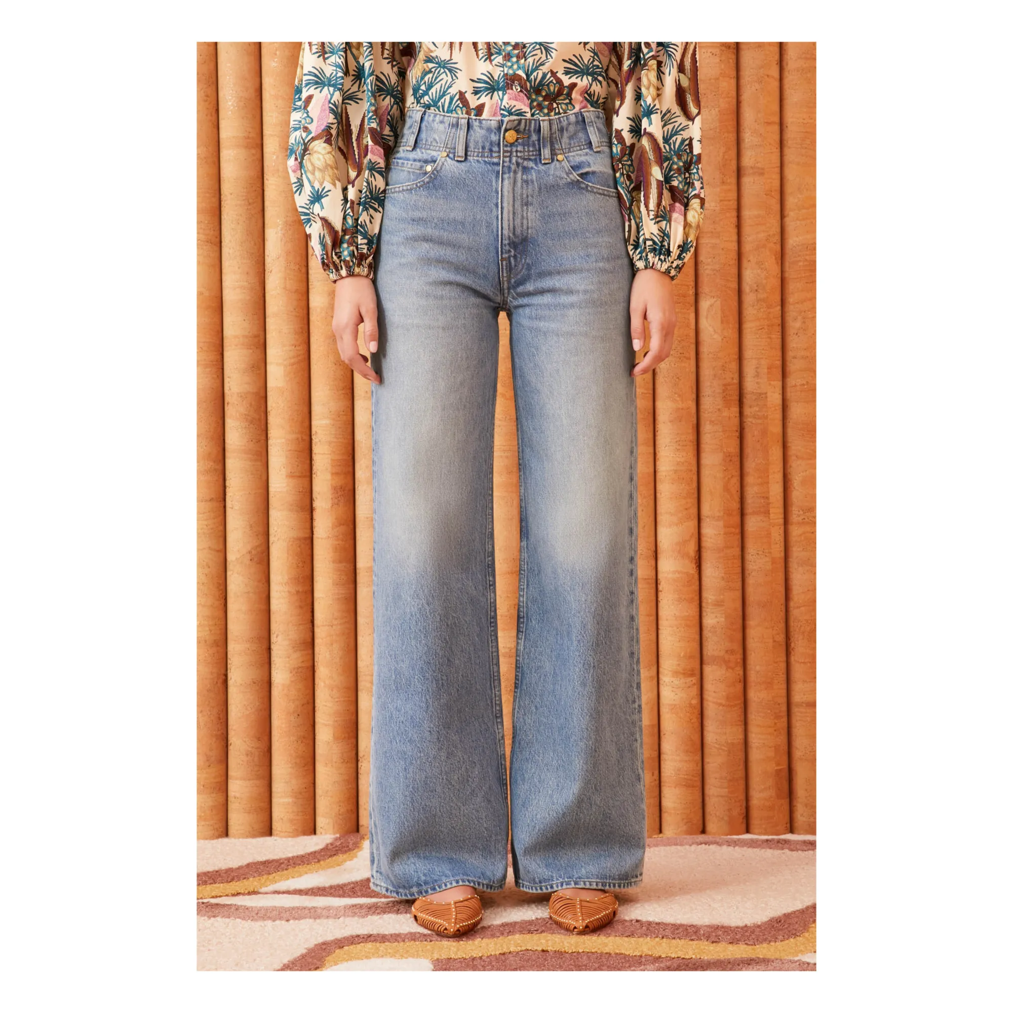 Ulla Johnson Washed Blue Jean Elodie