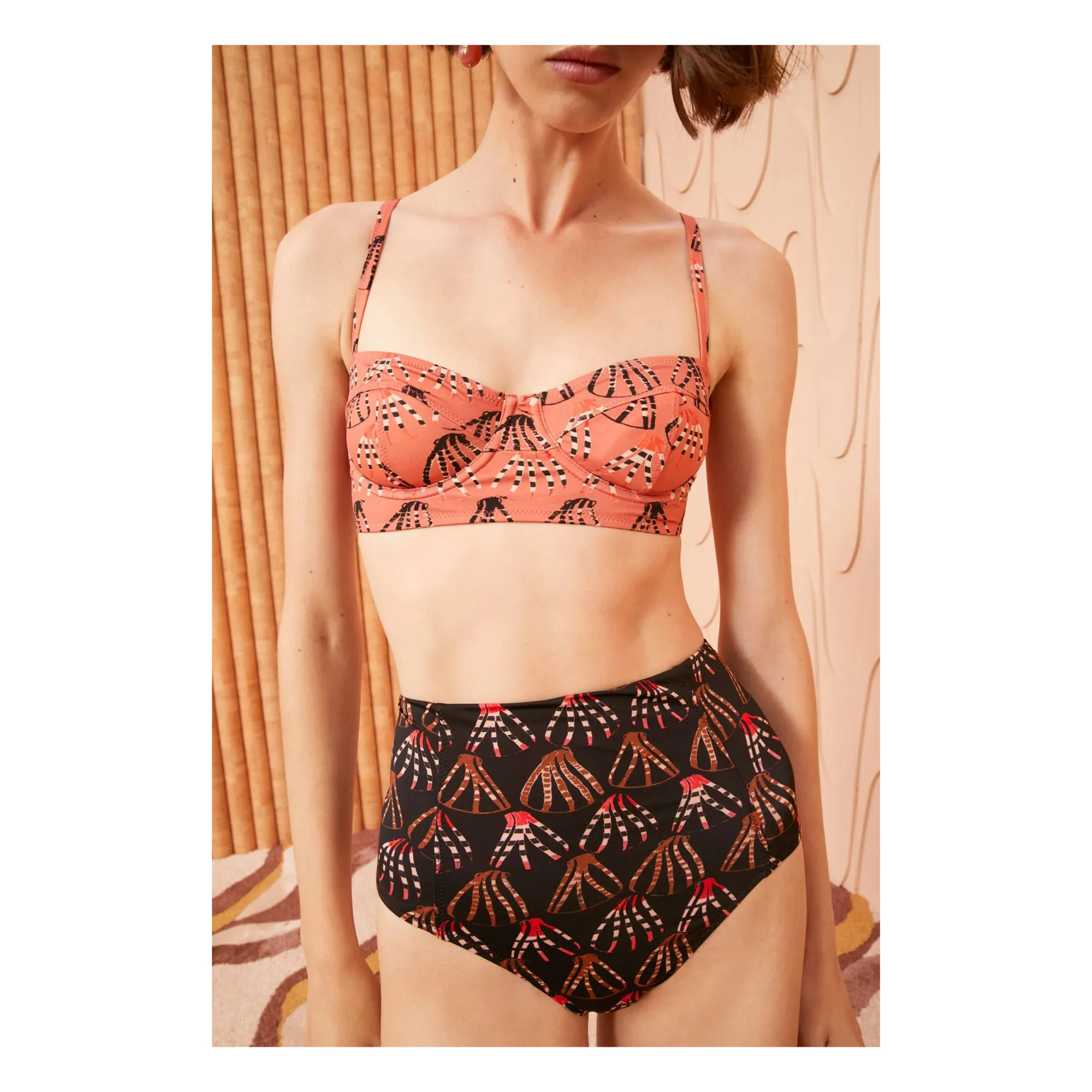 Ulla Johnson Black Zahara Bikini Bottoms