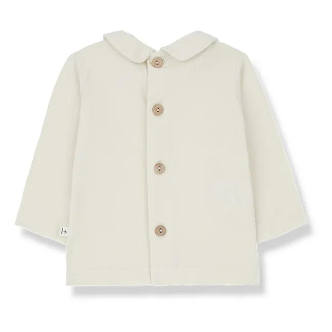 Colette organic cotton blouse | Ecru