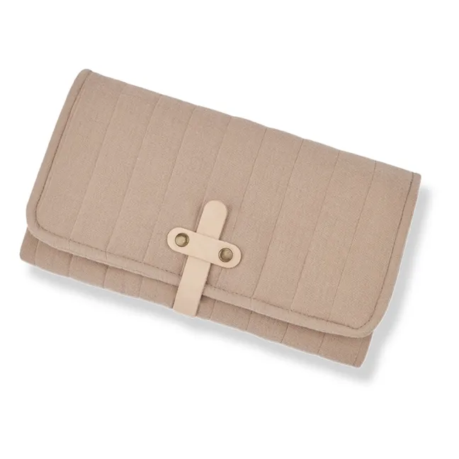 Mousseline Travel Changing Mat | Camel