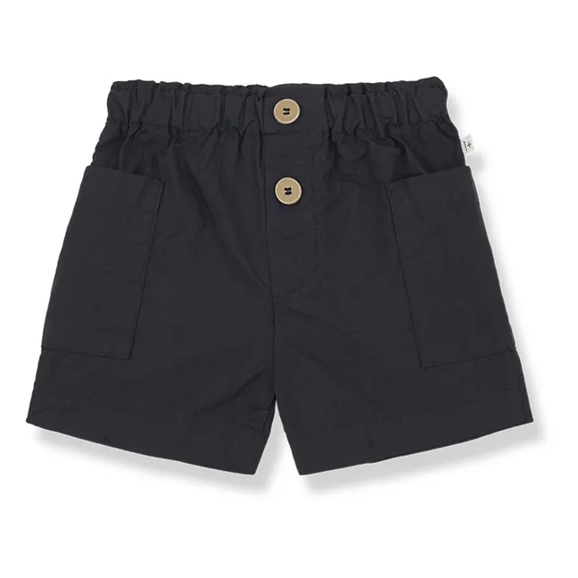Riccardo Popeline shorts | Charcoal grey