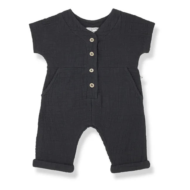 Adriano jumpsuit | Charcoal grey