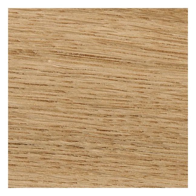 Slit Round Side Table | Oak