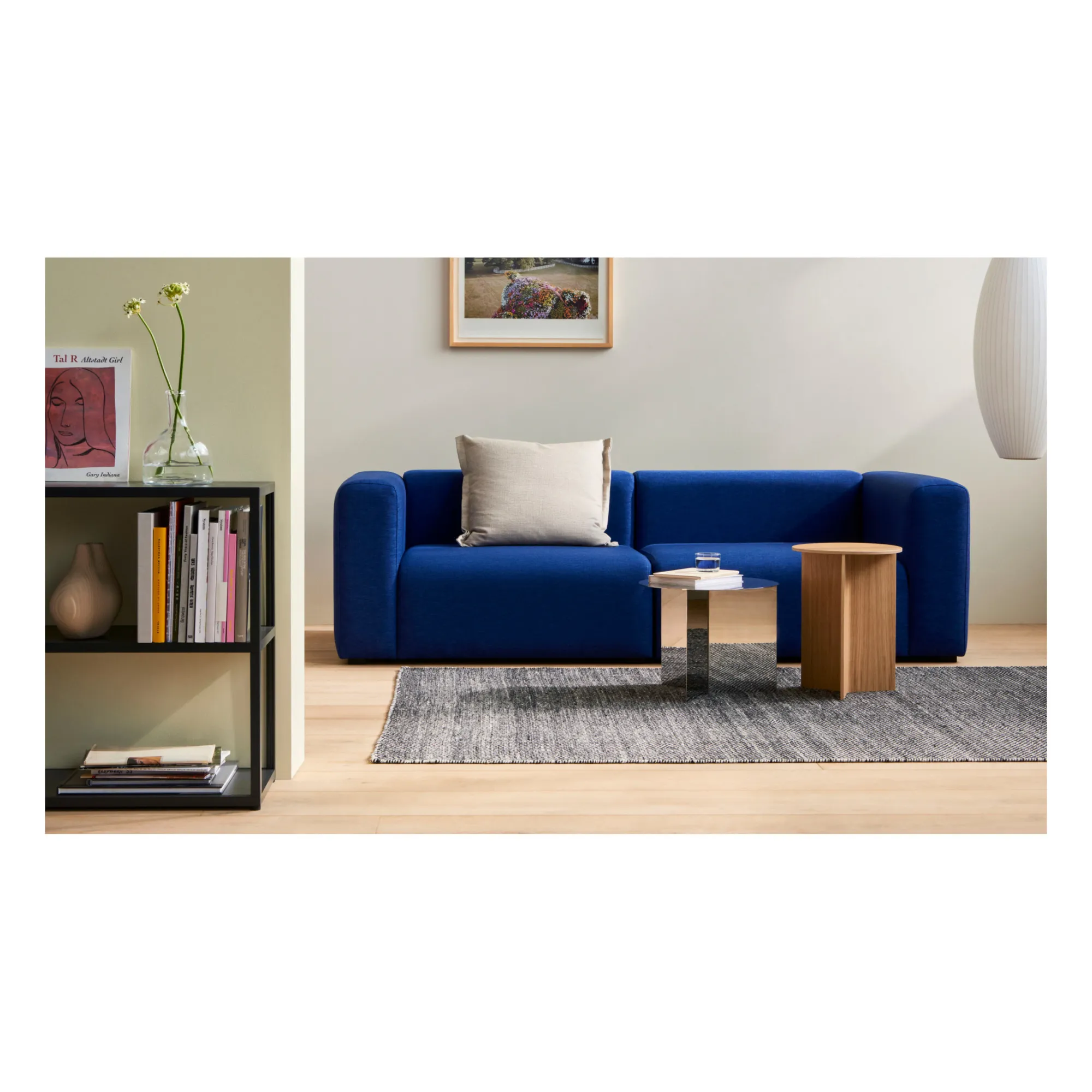 Table d'appoint Slit ronde en bois | Chêne- Image produit n°2