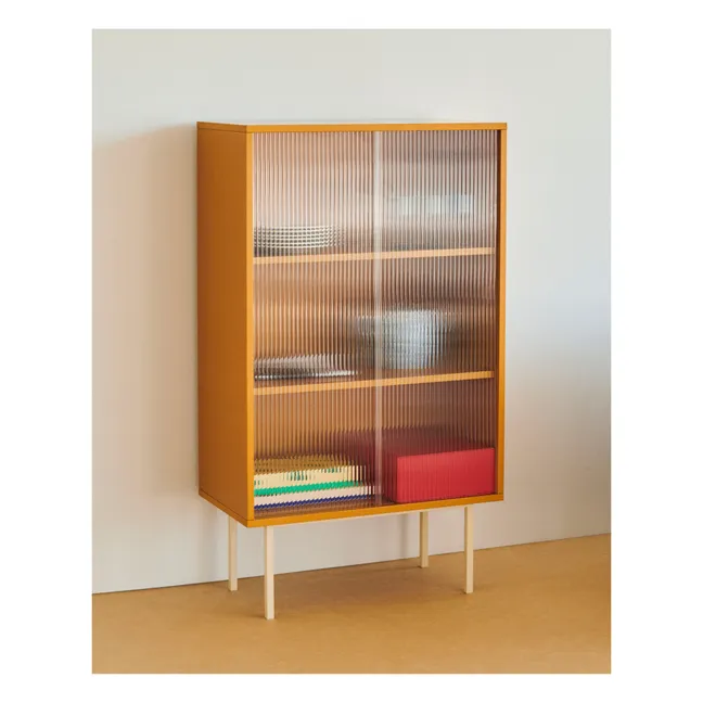 Colour Sideboard in Stained MDF - Muller Van Severen | Yellow