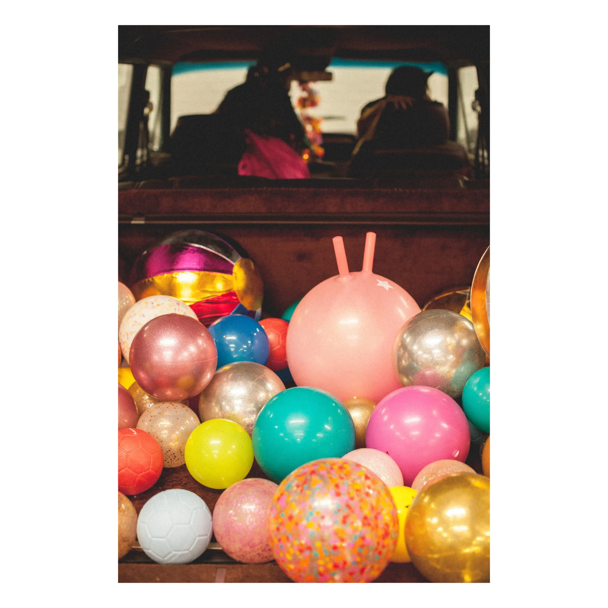 Ratatam Pelota Saltarina Paillettes Rosa Smallable