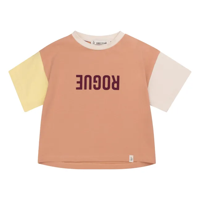 Camiseta Elliot de algodón orgánico | Coral