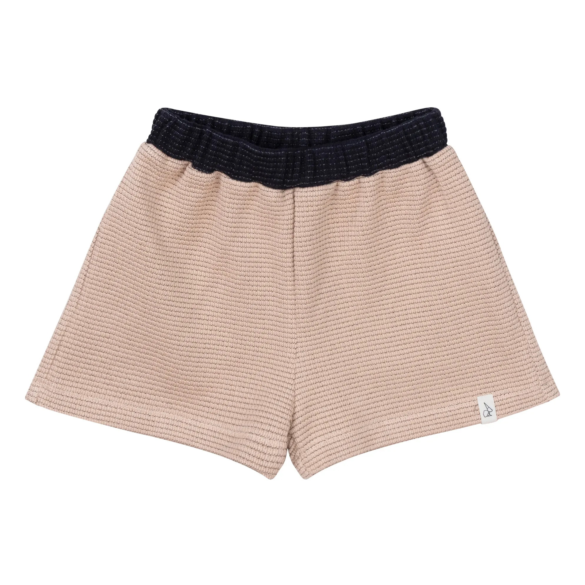Bonnie & The Gang Beige Armand Organic Cotton Shorts