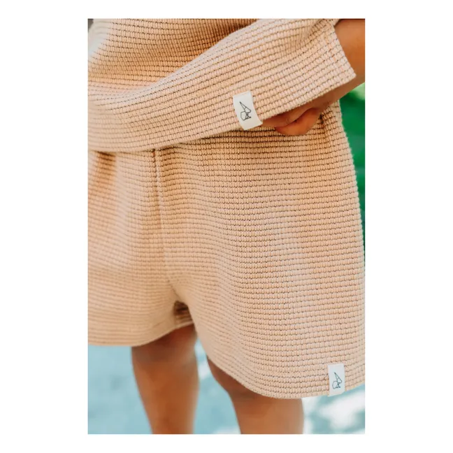 Pantalones cortos Armand de algodón orgánico | Beige
