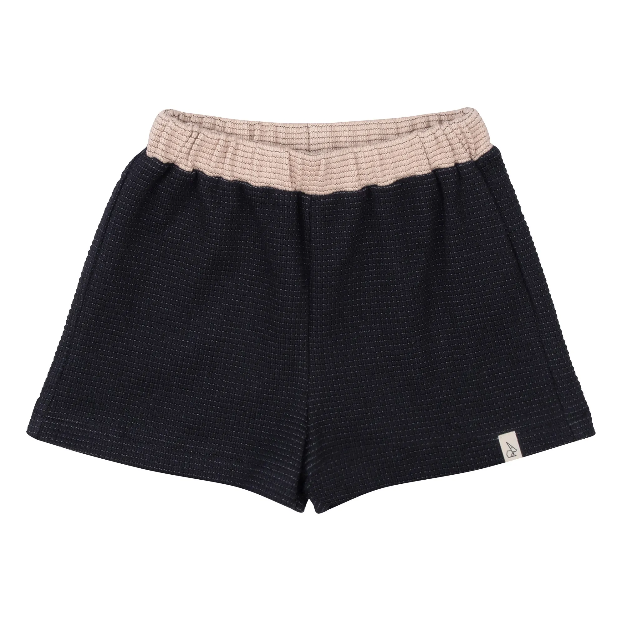 Bonnie & The Gang Black Armand Organic Cotton Shorts