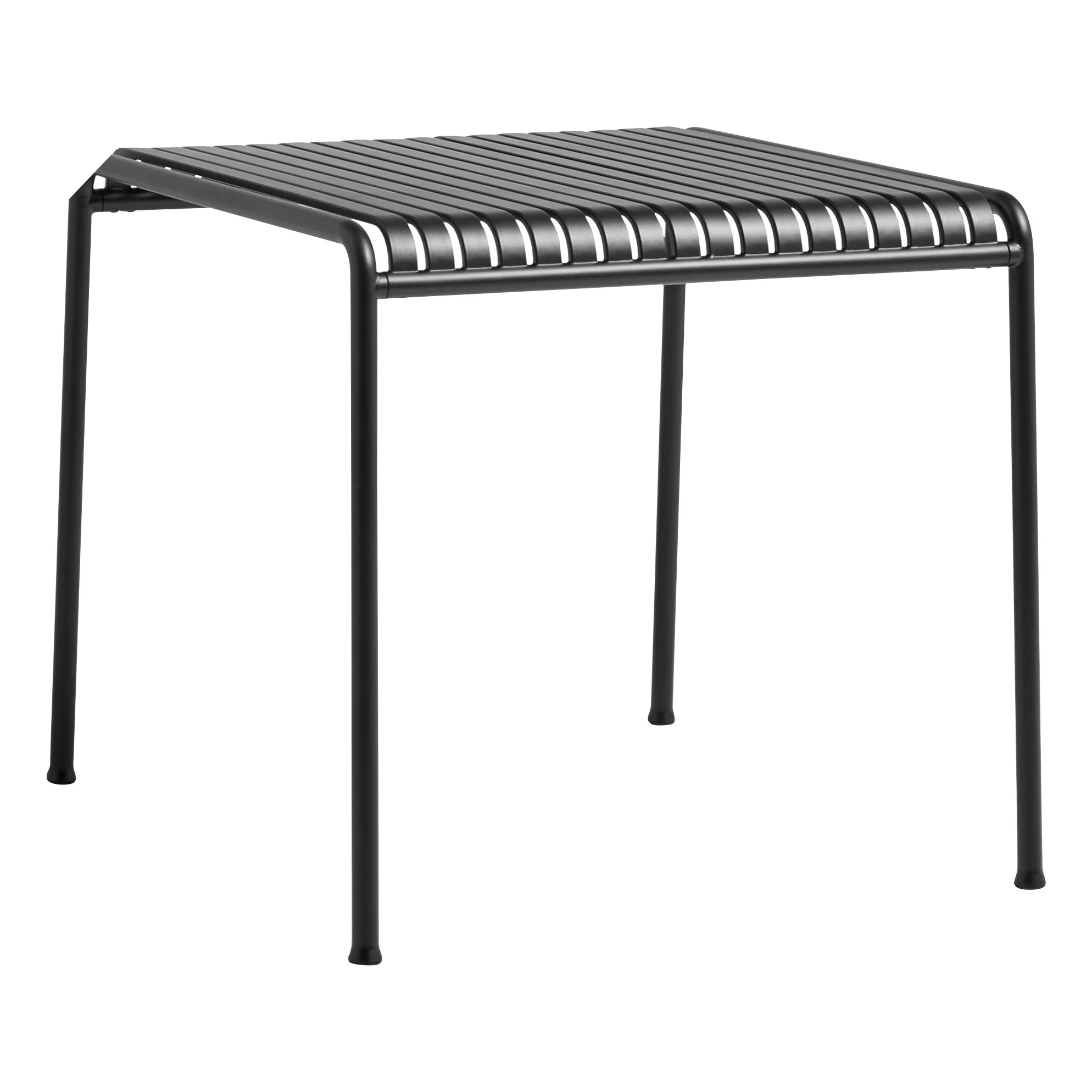 Hay Charcoal Grey Palissade Table Designed By Ronan And Erwan Bouroullec - 82.5 X 90 Cm