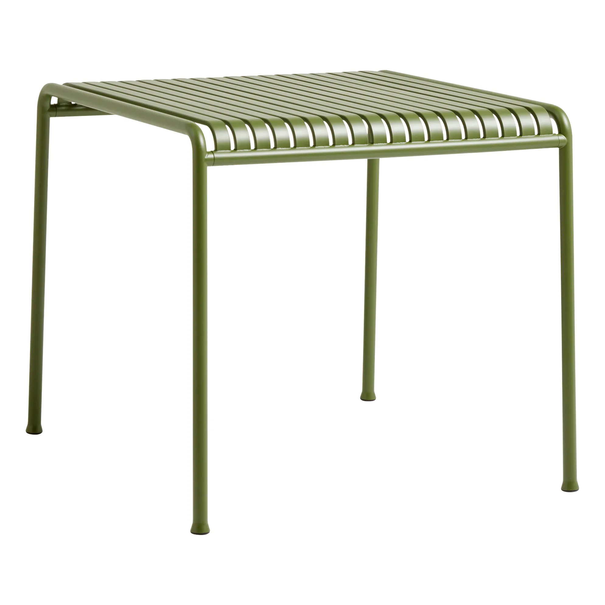 Hay Olive Green Palissade Table Designed By Ronan And Erwan Bouroullec - 82.5 X 90 Cm
