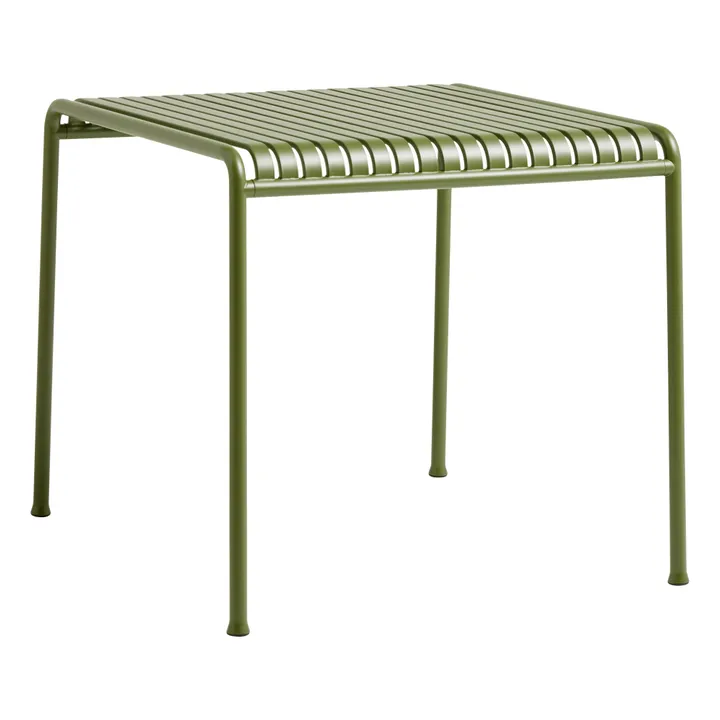 Palissade Table Designed by Ronan and Erwan Bouroullec - 82.5 x 90 cm | Olive green- Product image n°0